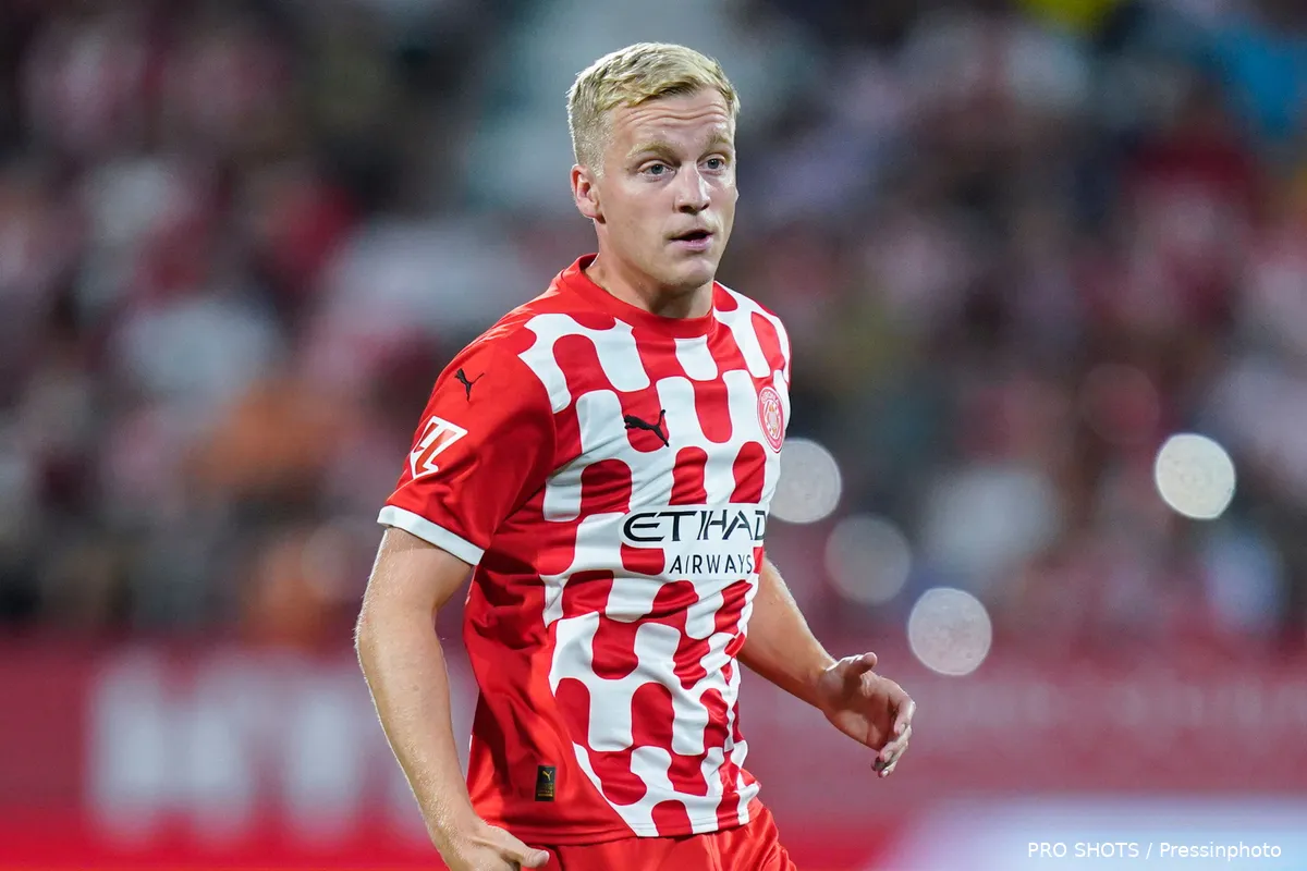 donny van de beek girona 2024