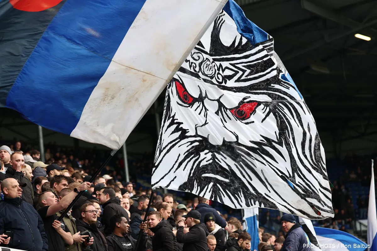 supporters sc heerenveen vlag viking 2023 24