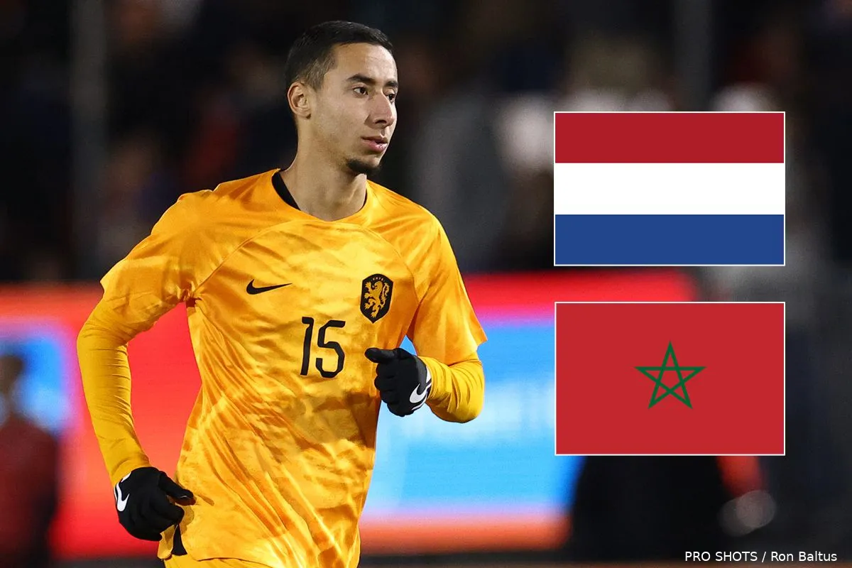 anass salah eddine nederland marokko vlaggen