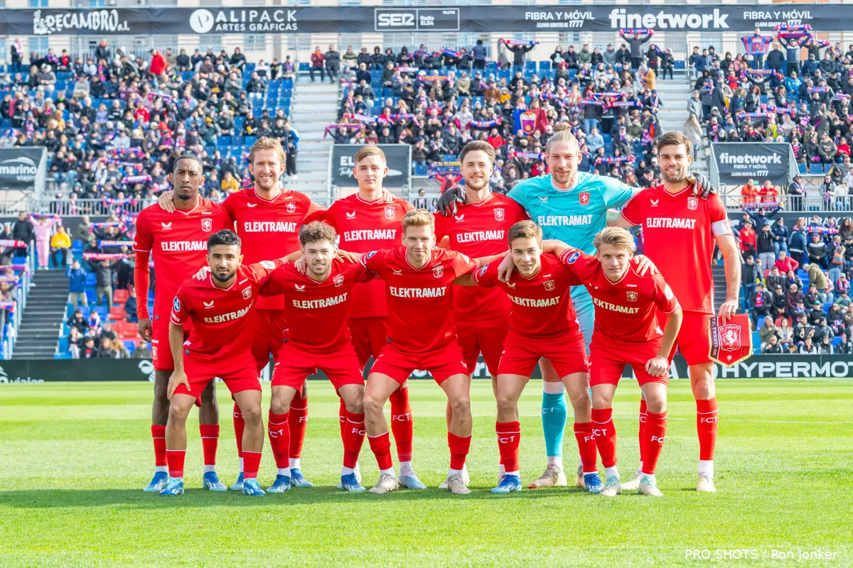 cd eldense fc twente oefenwedstrijd teamfoto 2024