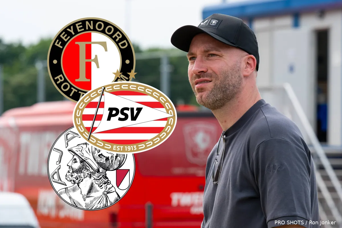 dominique-scholten-algemeen-directeur-fc-twente-castore-petje-2025-psv-ajax-feyenoord-logos