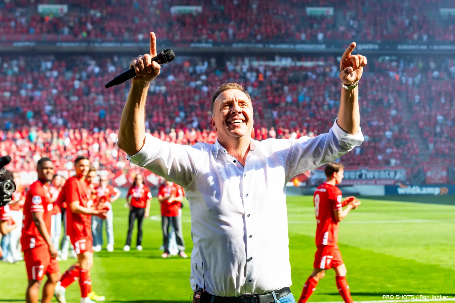 jannes miniconcert fc twente grolsch veste