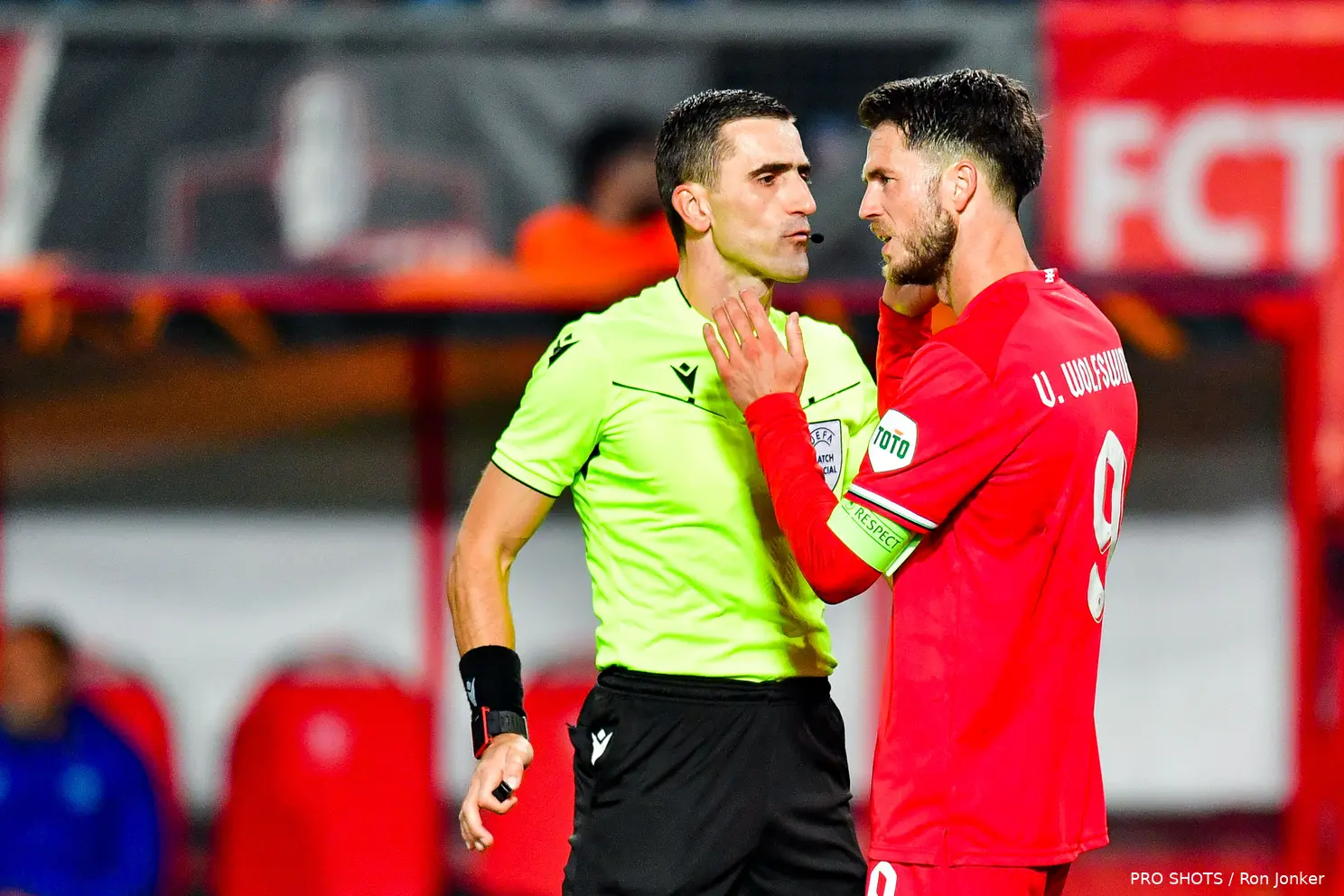 van wolfswinkel scheidsrechter lazio