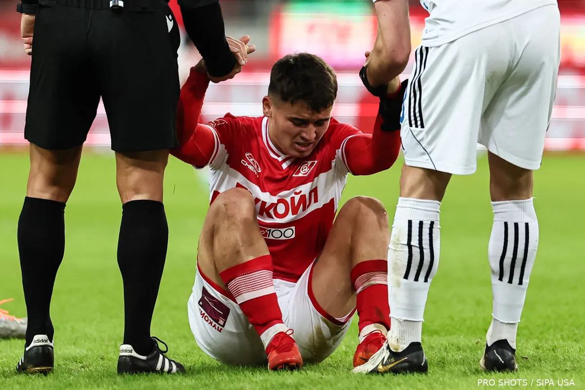 manfred ugalde spartak moskou zittend veld 2024
