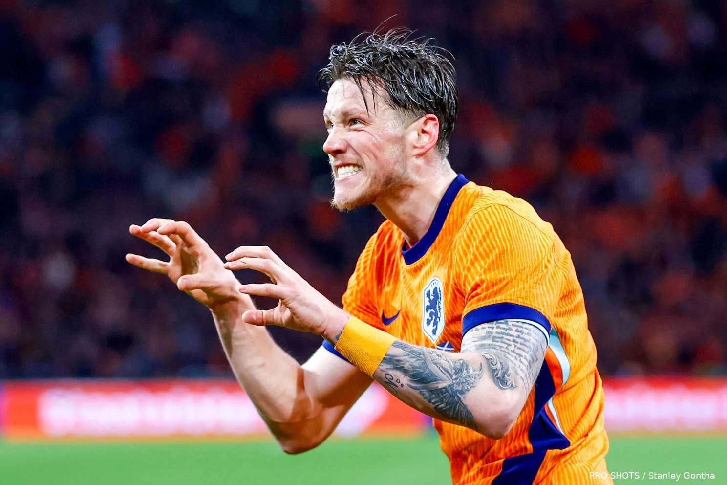 wout weghorst oranje leeuw 2024
