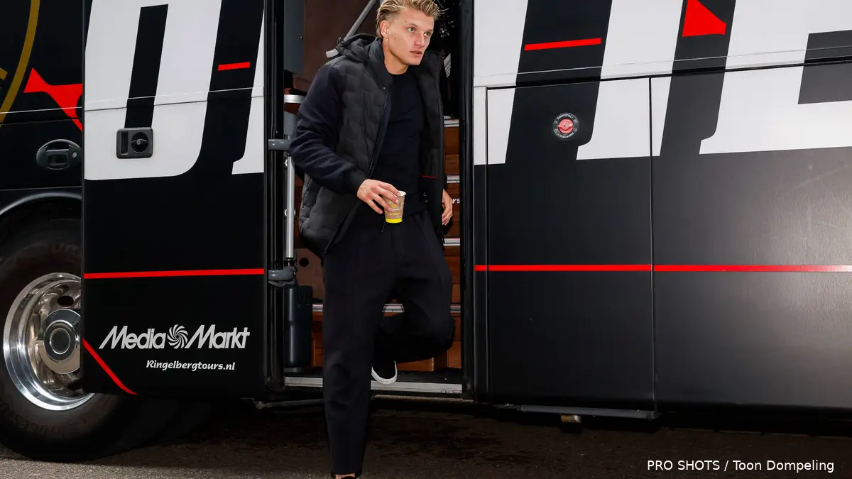 Sem Steijn voices frustration after scoring twice for Feyenoord