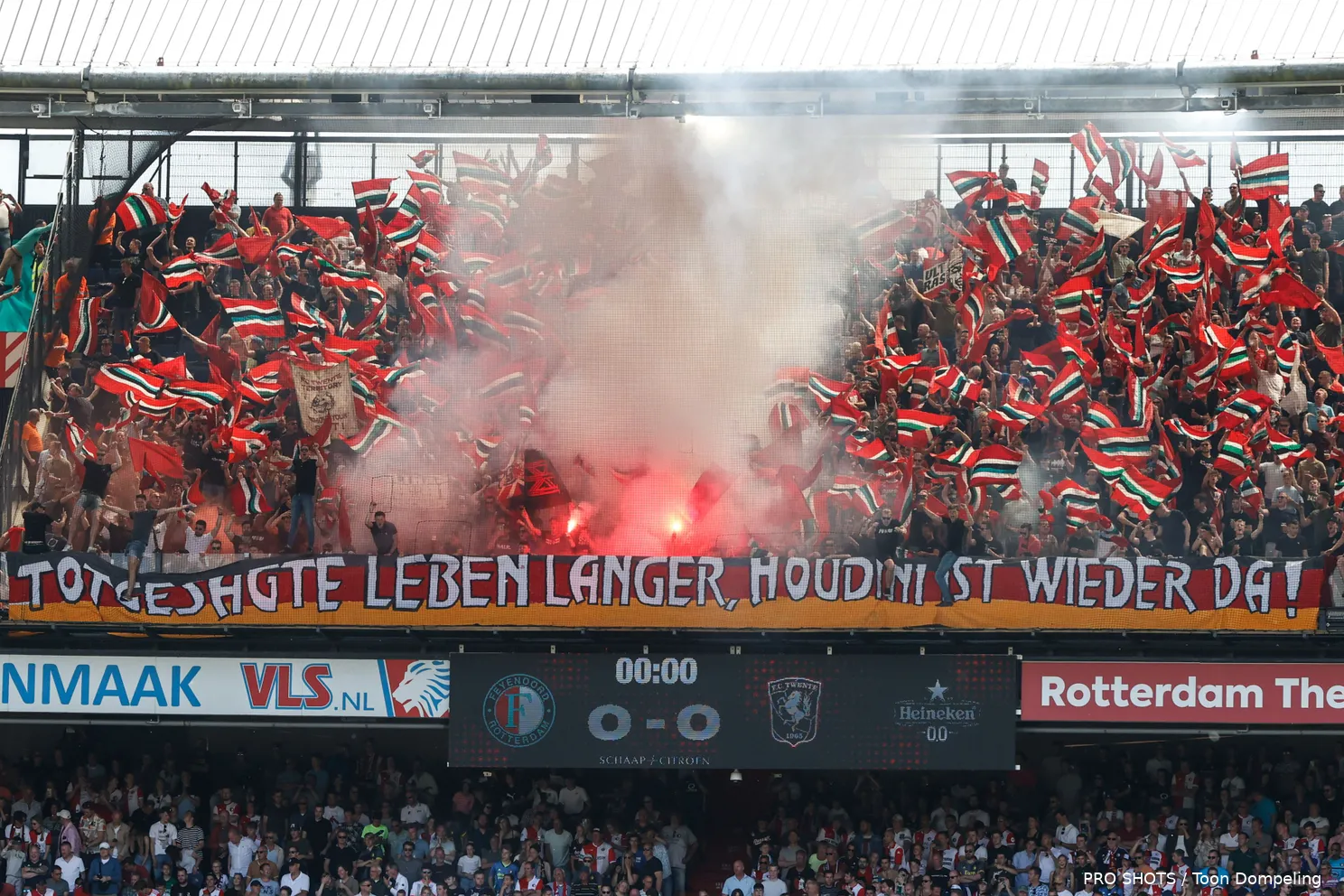 supporters uitvak feyenoord fc twente de kuip 2022