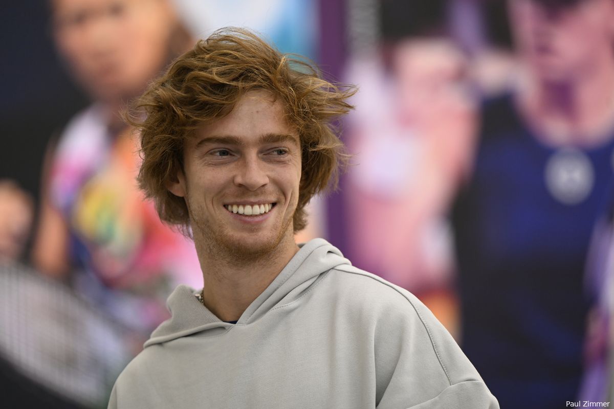 Rublev Jokes He Is 'Real Father' Of Medvedev's Daughter During Funny On-Court Interview