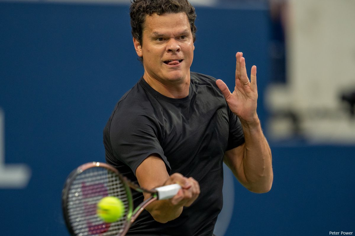 Milos Raonic Withdraws From 2023 Swiss Indoors In Basel