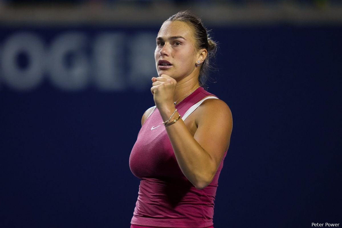 Sabalenka Avoids Problems Against Cocciaretto To Win Her Opening Match In Cincinnati