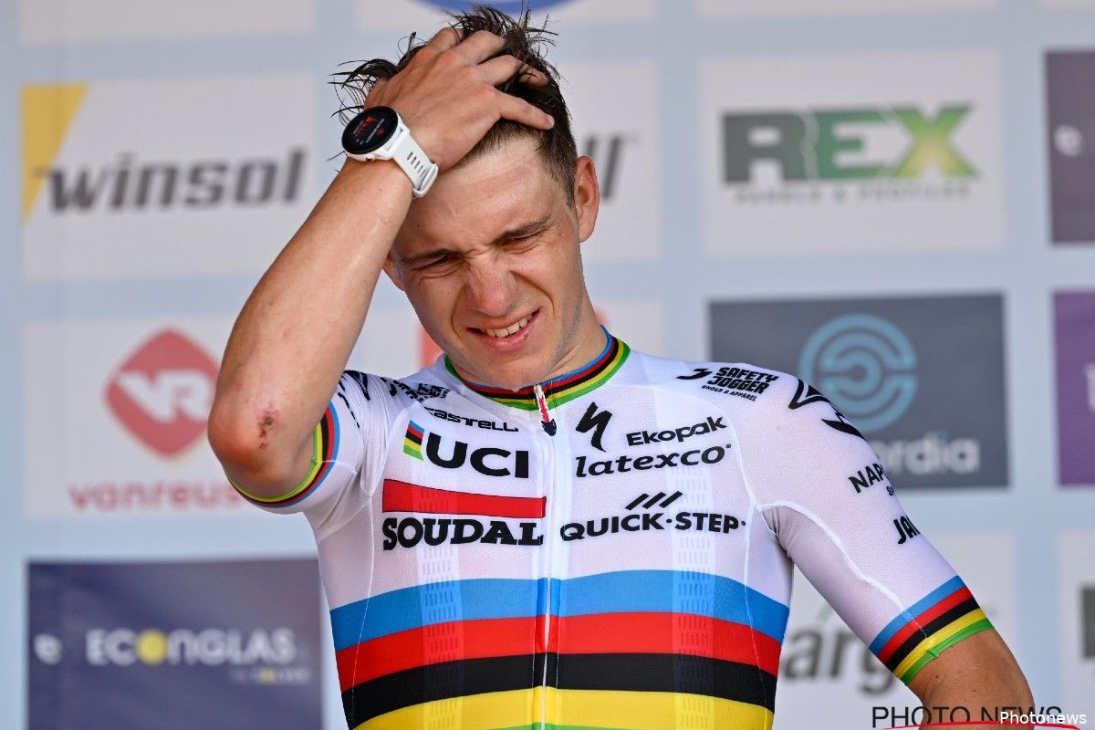 Vlak voor de start van de Ronde van Spanje Remco Evenepoel krijgt plots zeer slecht nieuws te horen Vlak voor de start van de Ronde van Spanje Remco Evenepoel krijgt plots zeer slecht nieuws te horen