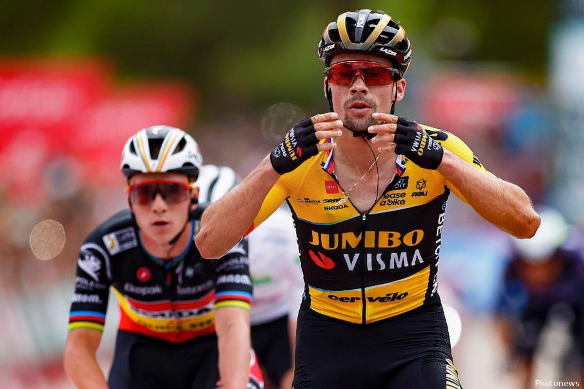 Drama in de Ronde van Spanje Evenepoel en Roglic schrikken op door