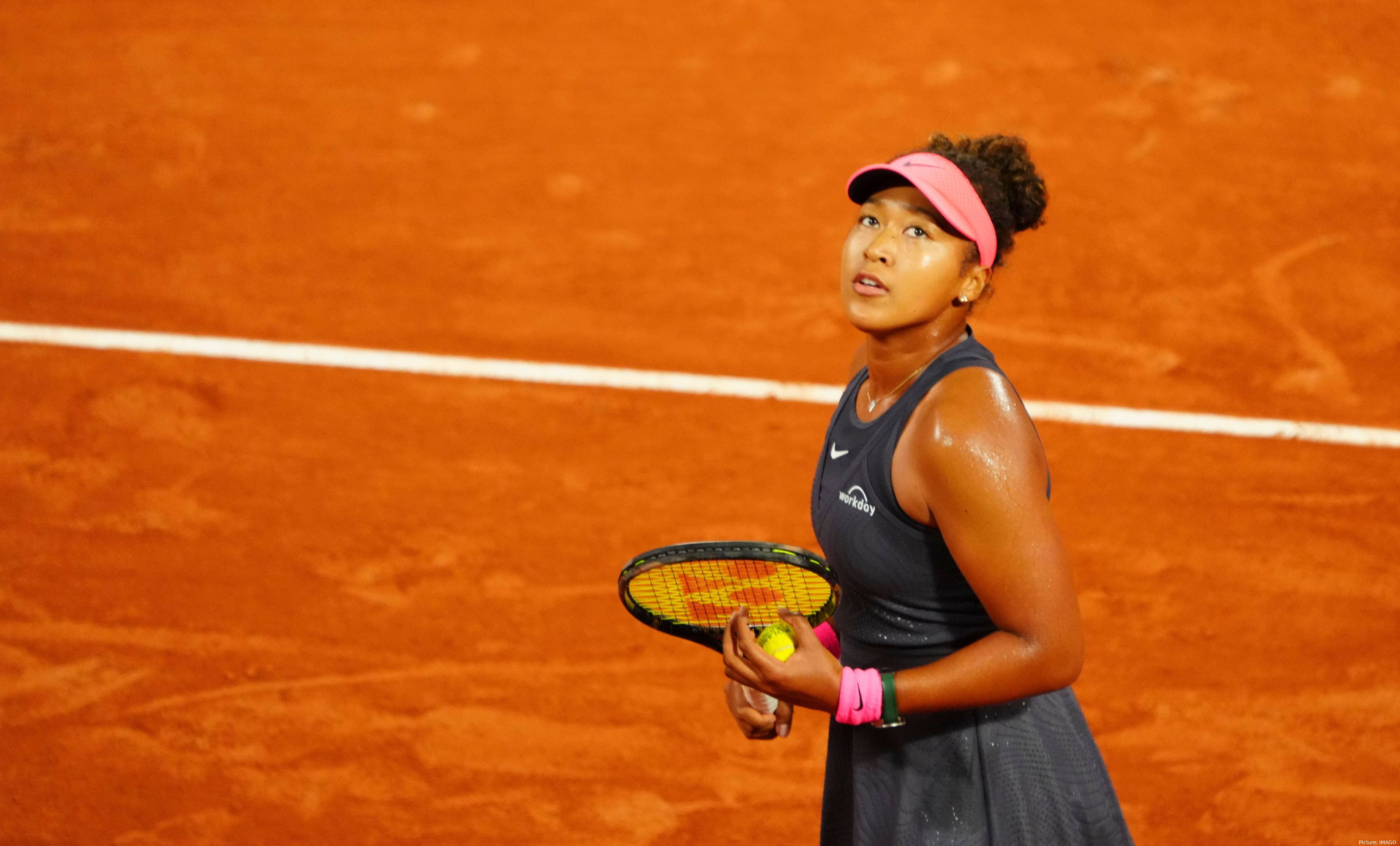 Naomi Osaka continues tennis comeback and first grass action in many years.