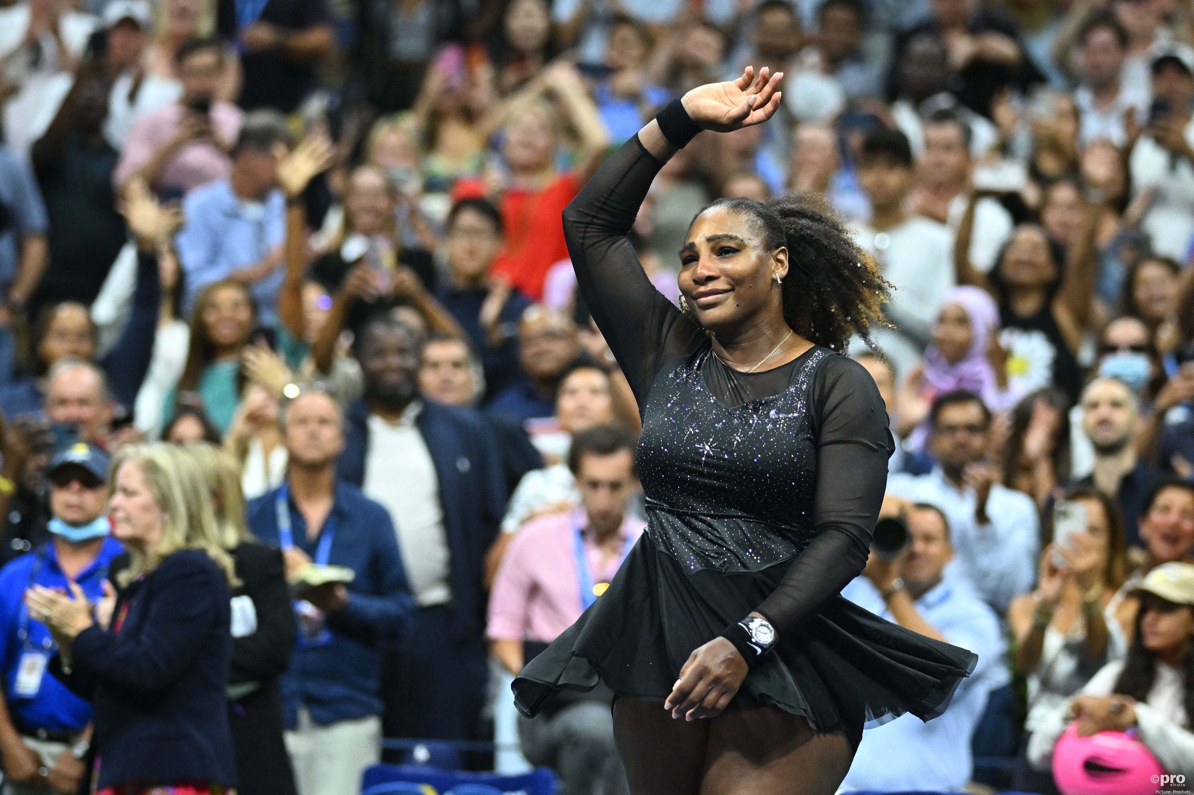 Serena Williams plays her last match in the fourth round of the 2022 US Open.