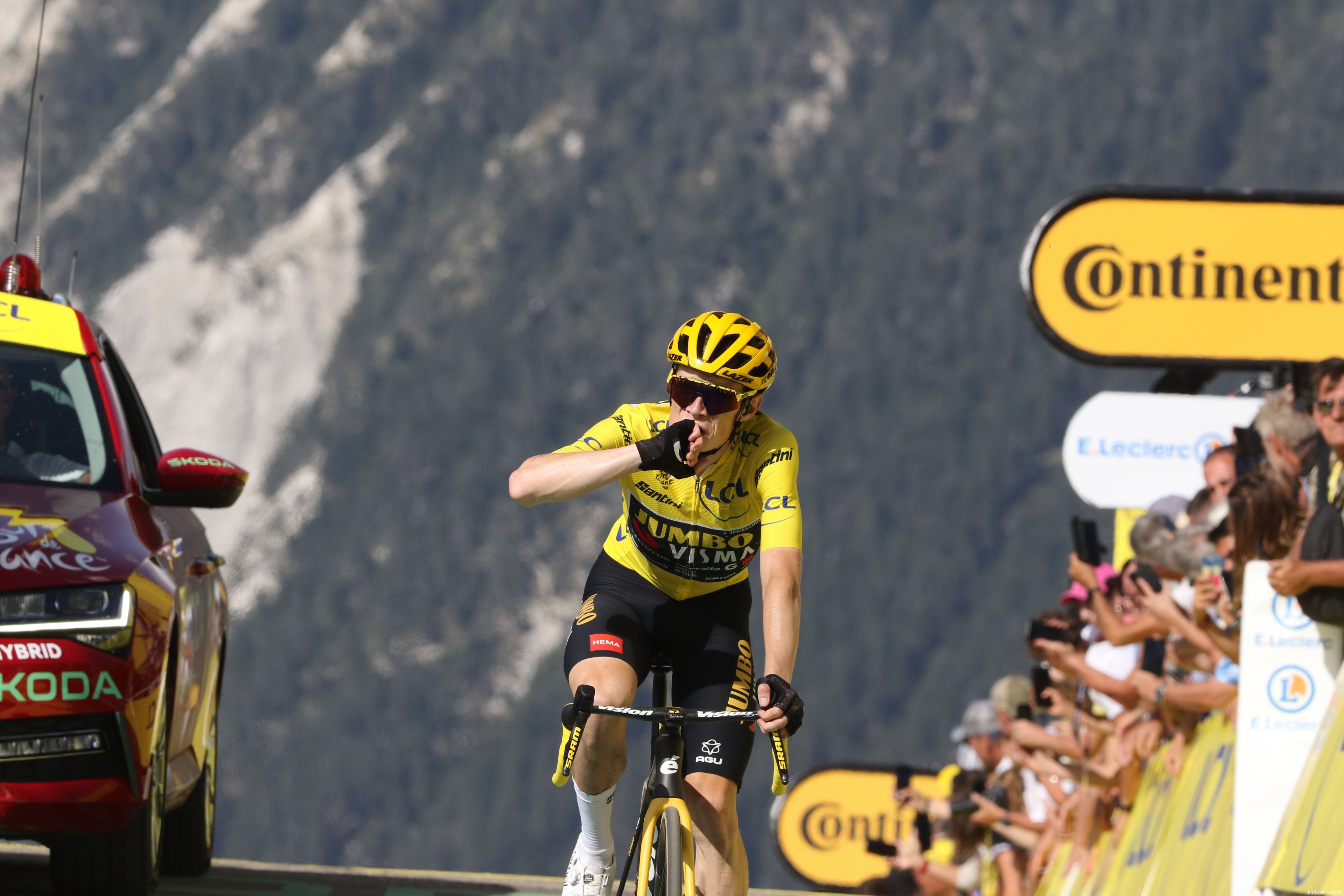 Jonas Vingegaard heeft de Tour de France van 2023 gewonnen, zijn tweede opeenvolgende. @Sirotti