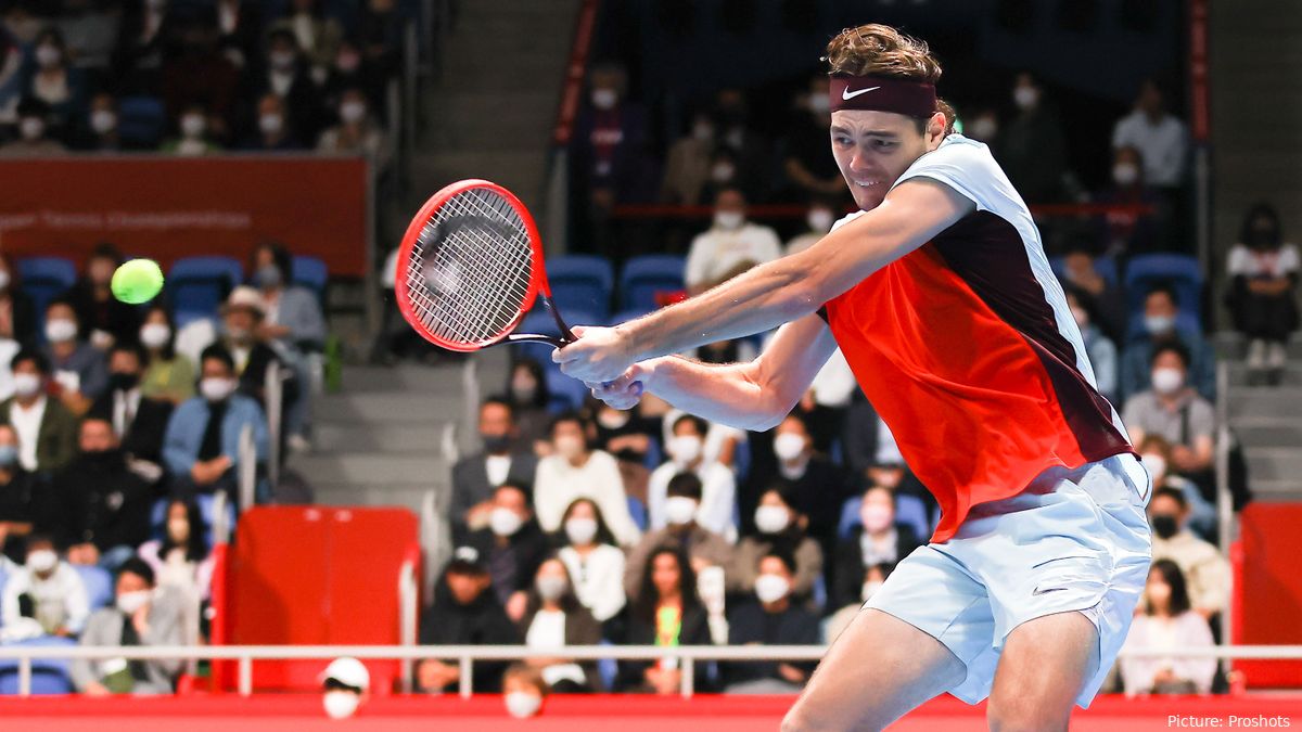 PHOTOS: Andrey Rublev, Taylor Fritz warm up for Vienna with Red
