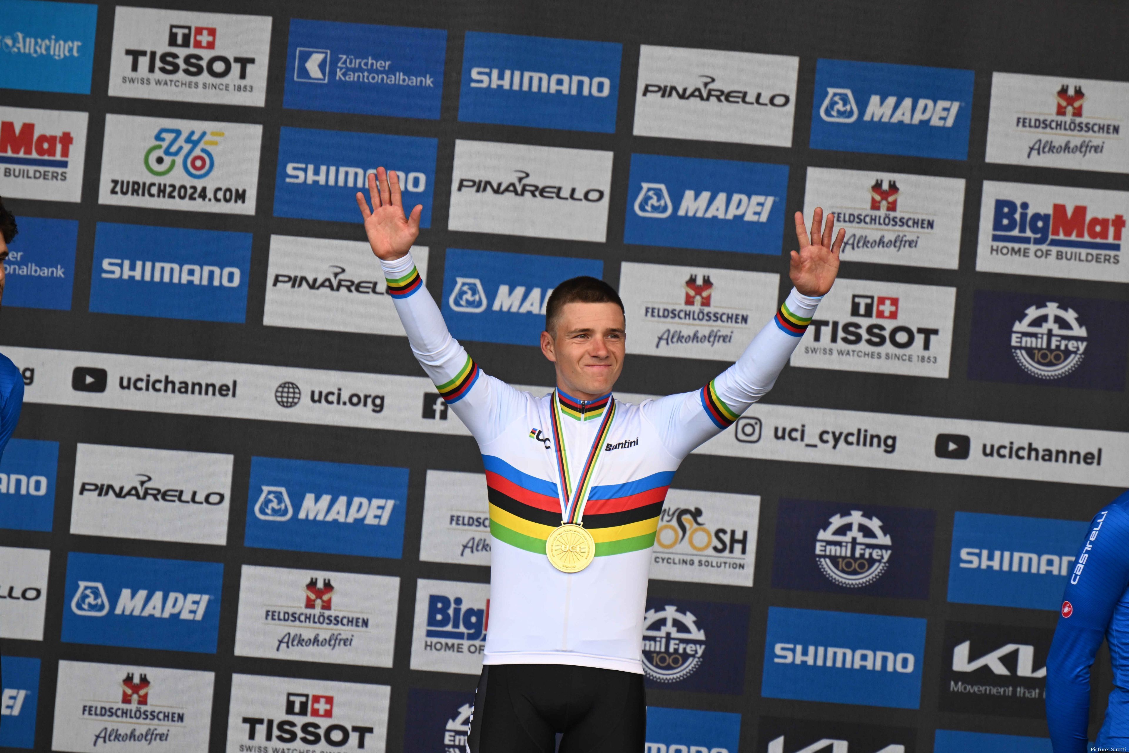 Remco Evenepoel esteve magistral em Zurique&nbsp;