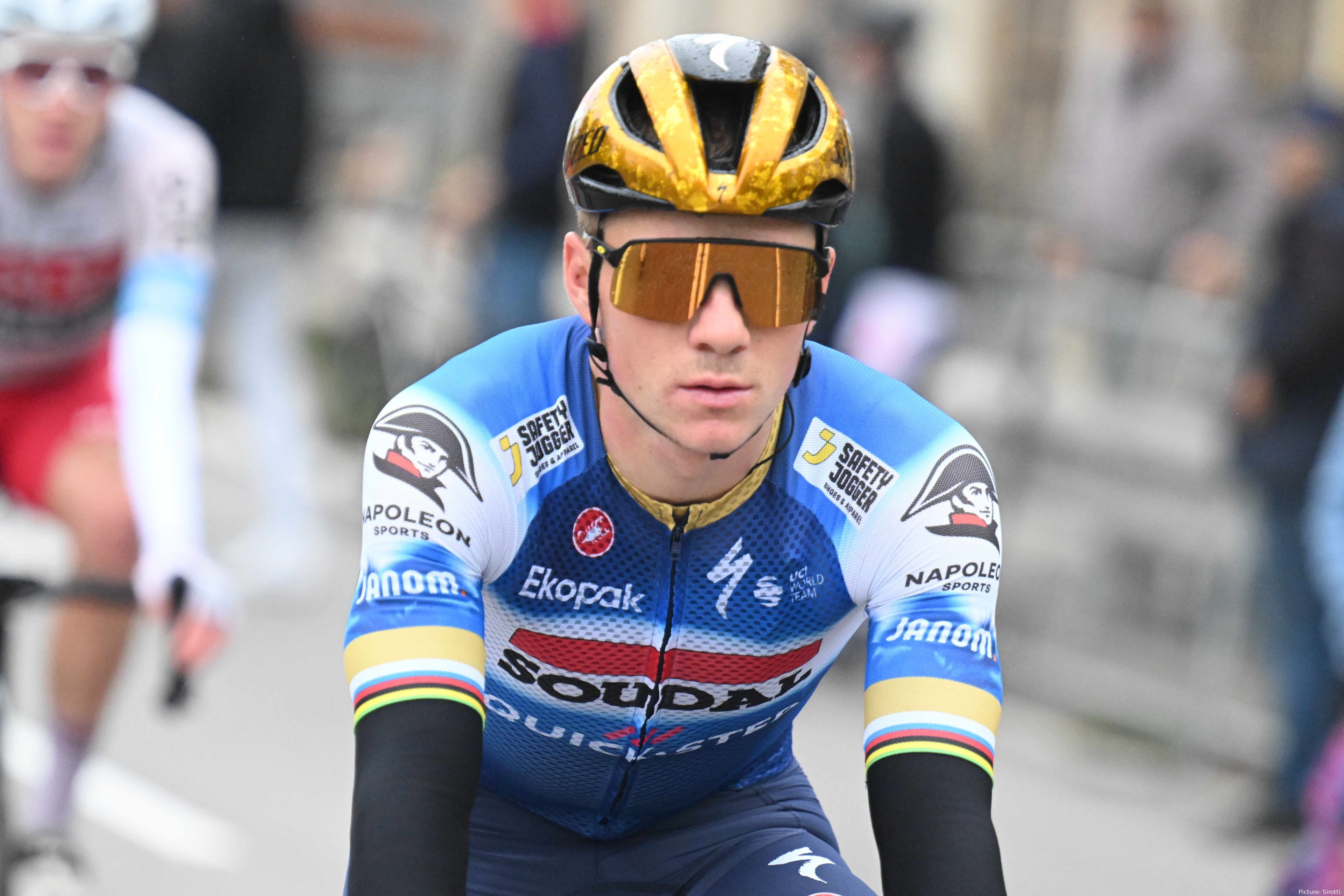 Remco Evenepoel está no centro das palavras de Lefevere