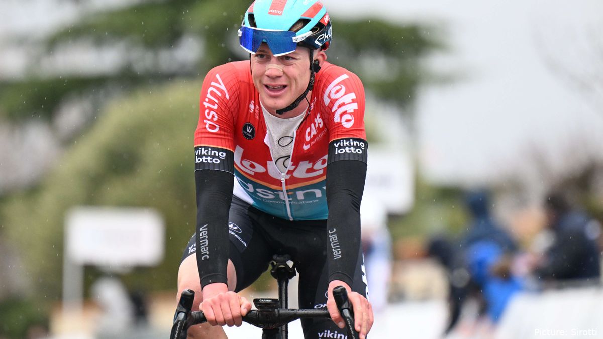 "I've made a lot of progress over the winter" Maxim van Gils secures