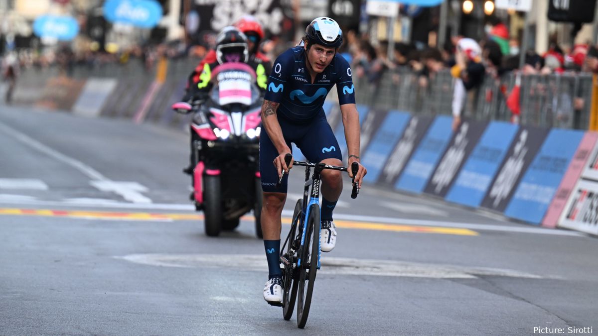 Iván García Cortina leads Movistar's charge at hilly MilanoTorino