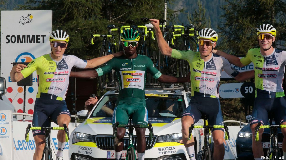 Biniam Girmay signs long term contract extension with Intermarché