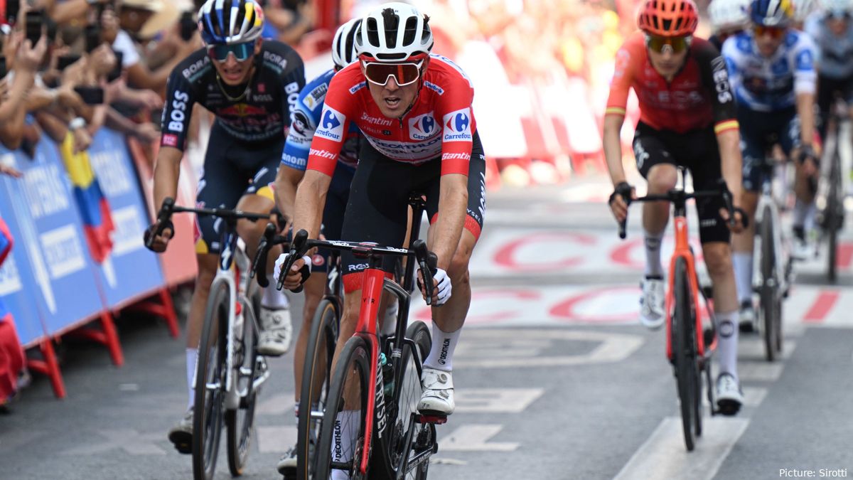 2024 Vuelta a Espana GC update after stage 11 Primoz Roglic gain back