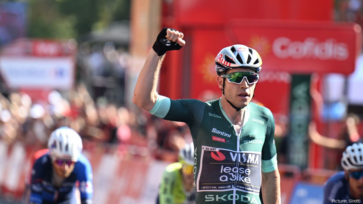 After barren run, Wout van Aert finds oasis of success at the 2024
