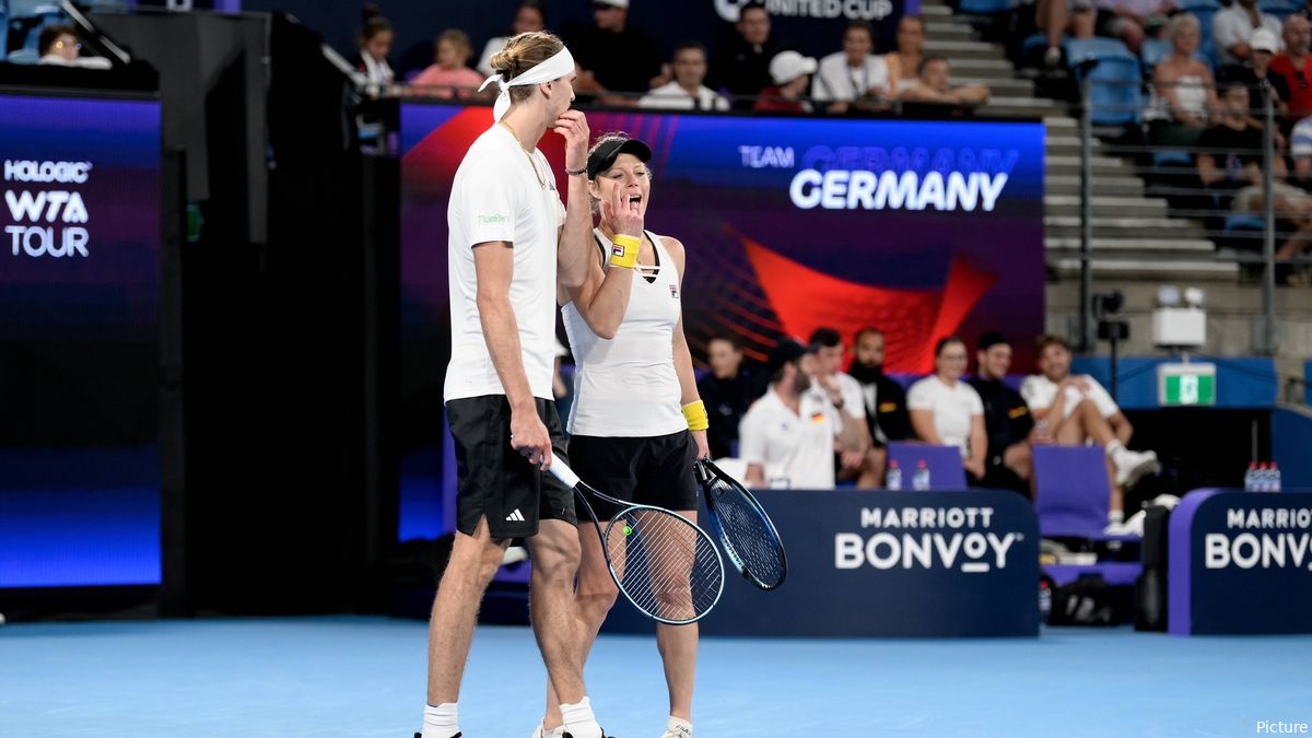 MATCH REPORT 2024 United Cup Alexander ZVEREV anchors Germany to