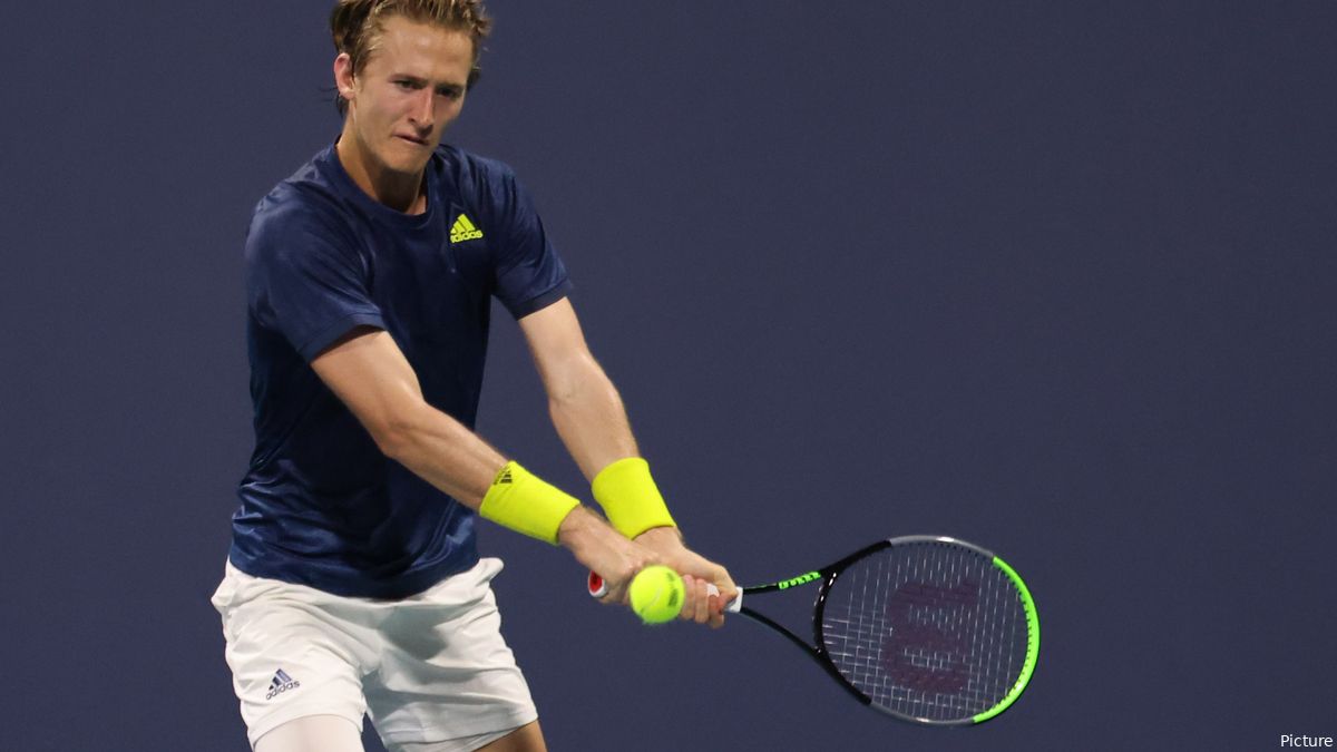 Sebastian Korda wird vor der Niederlage gegen Sinner bei den Monte