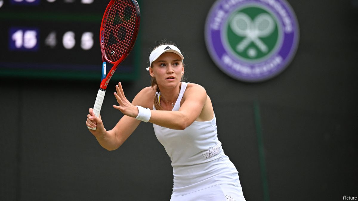 Road to the Final for Wimbledon defending champion Elena Rybakina set