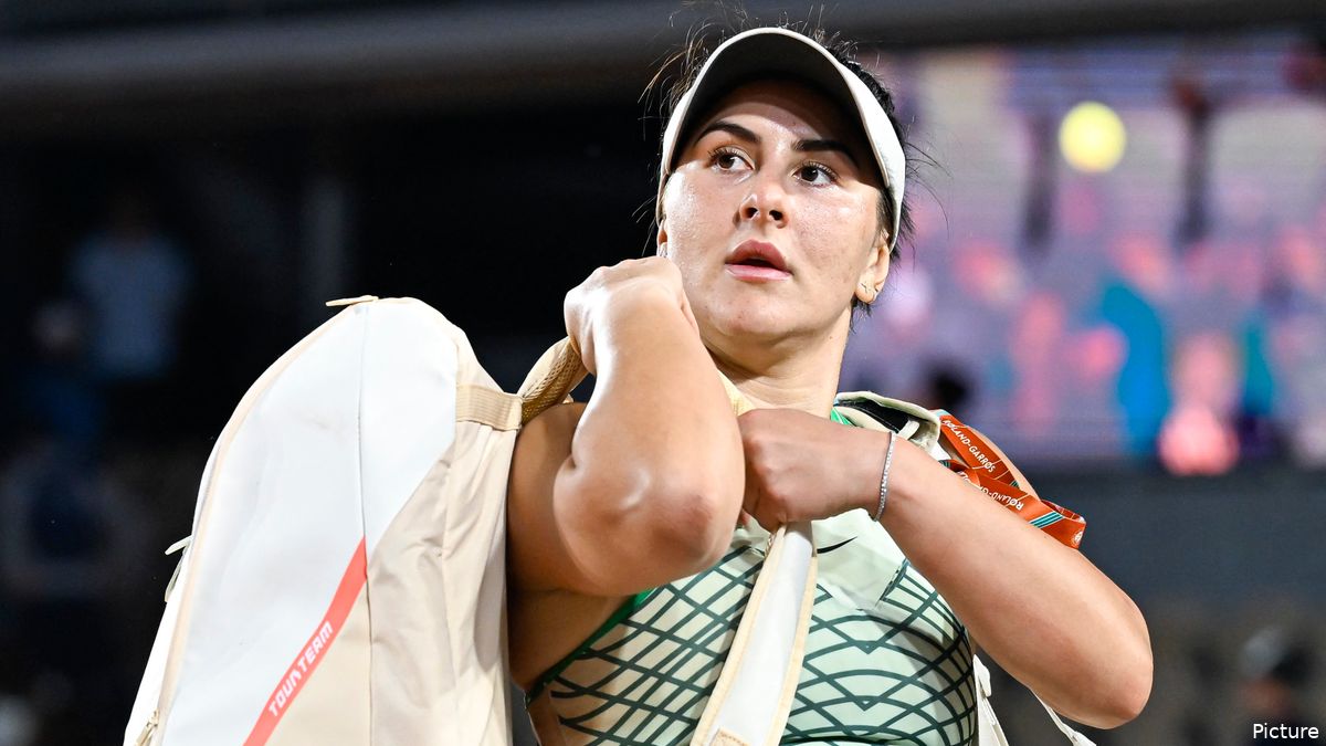 Andreescu enttäuscht nach Finalniederlage im gemischten Doppel gegen