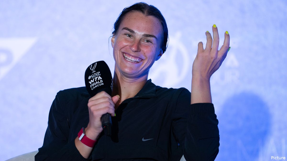 (VÍDEO) Aryna Sabalenka se viene arriba bailando en un entrenamiento