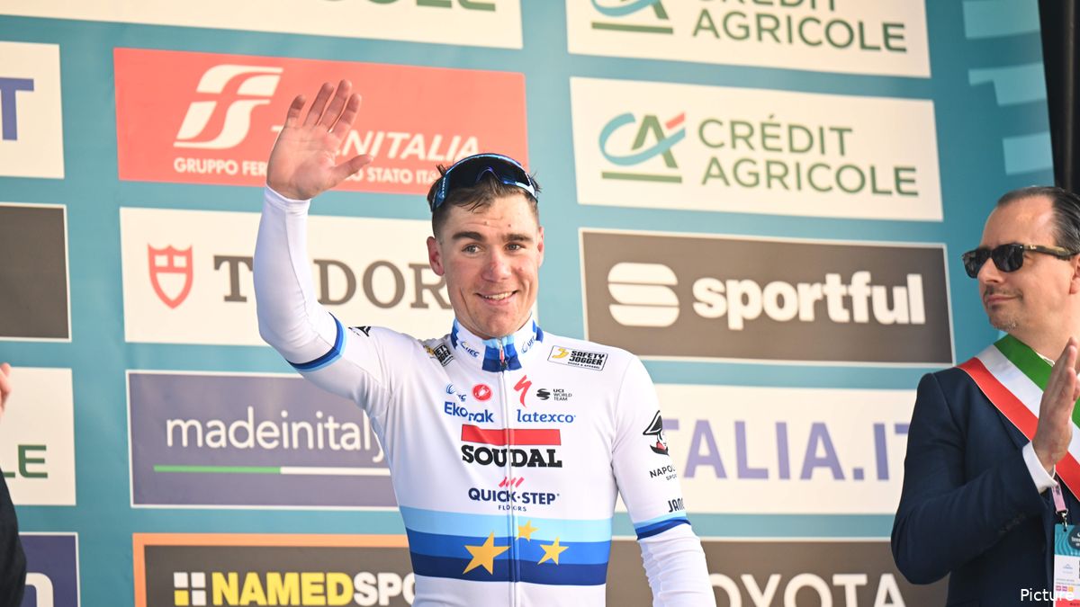 El Soudal QuickStep, preparado para la Clásica BrujasLa Panne con