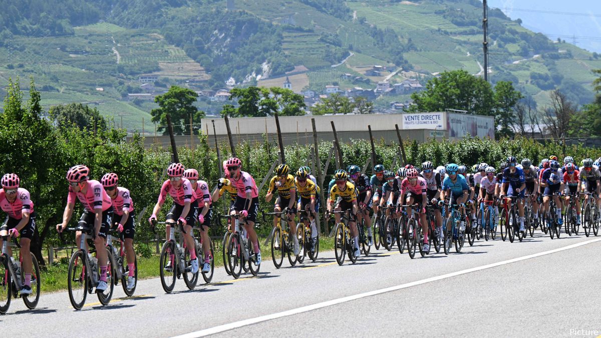 Recortan la etapa reina de la Vuelta a Suiza 2024 por culpa del mal