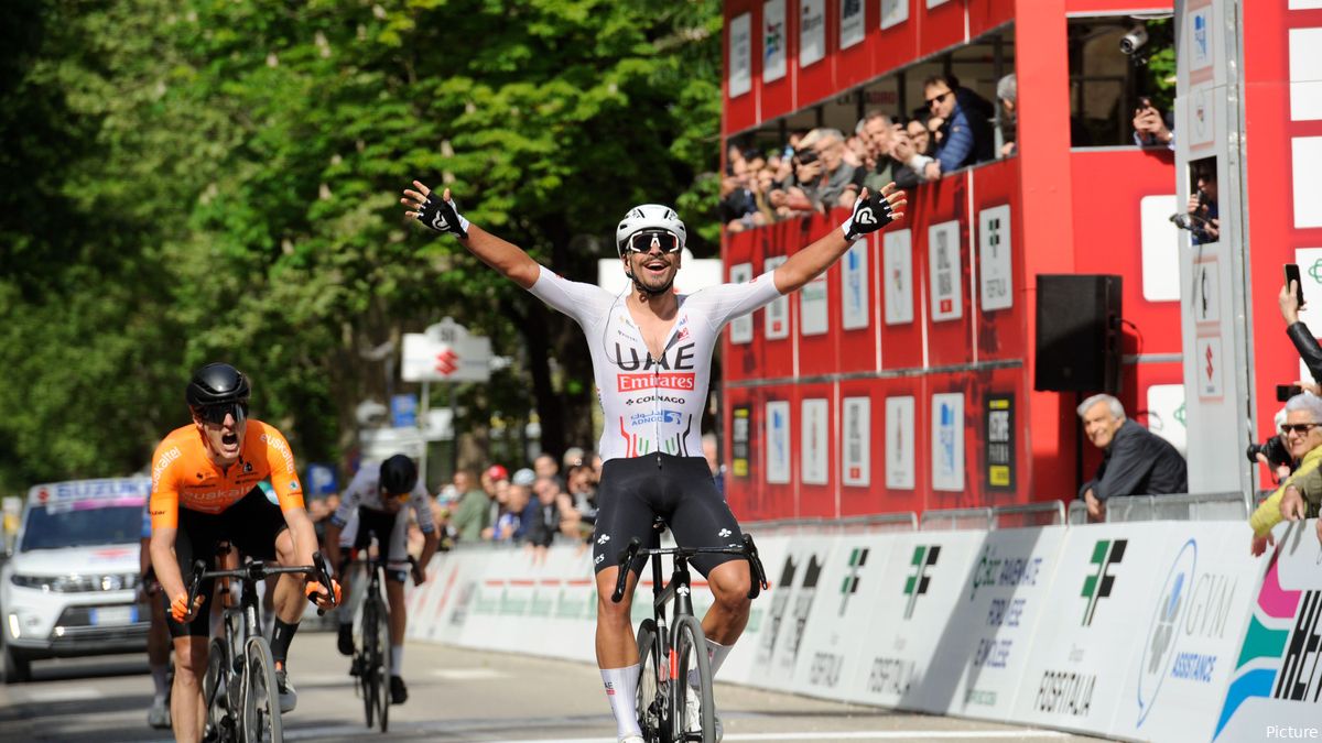 UAE Team Emirates sensation Antonio takes first professional