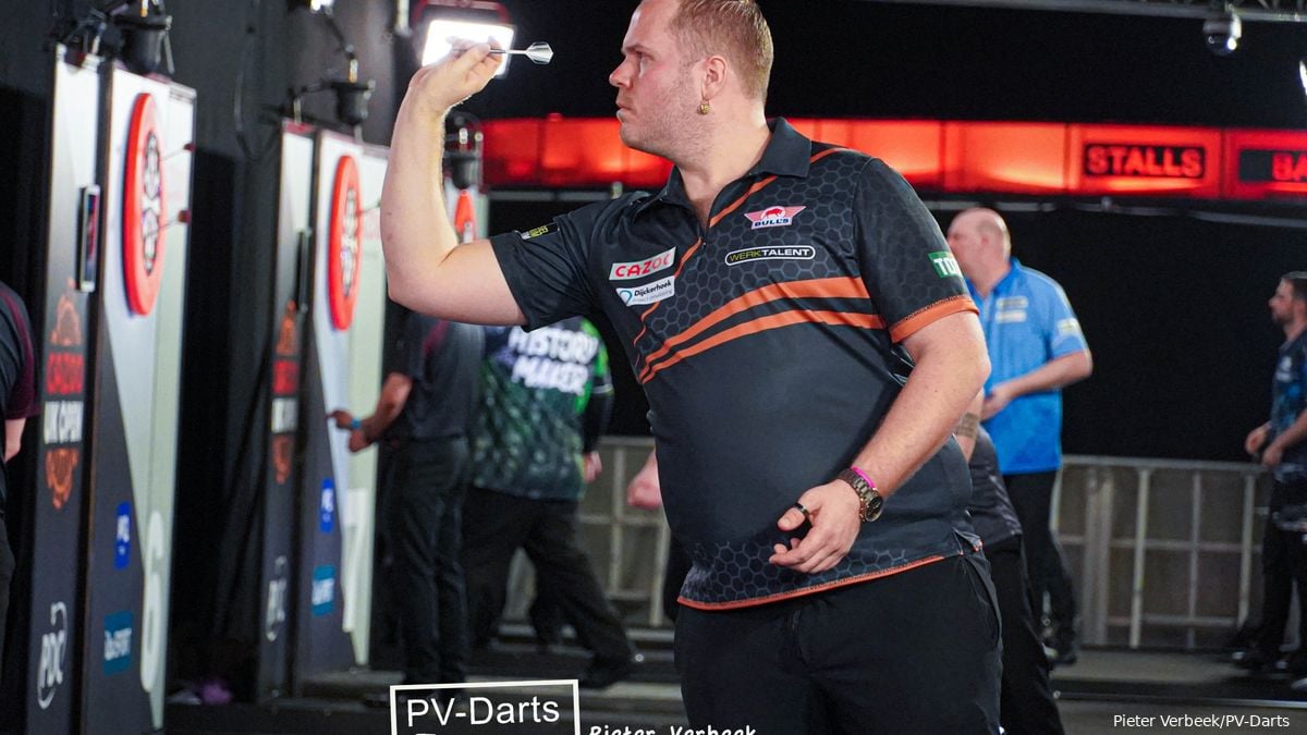Players Championship statistics Van Duijvenbode leads most 180 scores and 100+ finishes after second tournament win Dartsnews