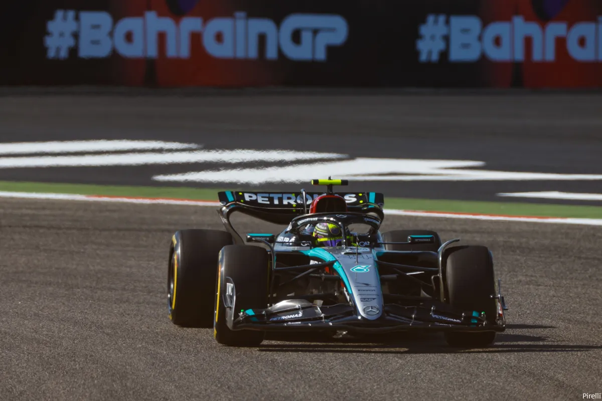 bahrein 2024 donderdag mercedes lewis hamilton 2