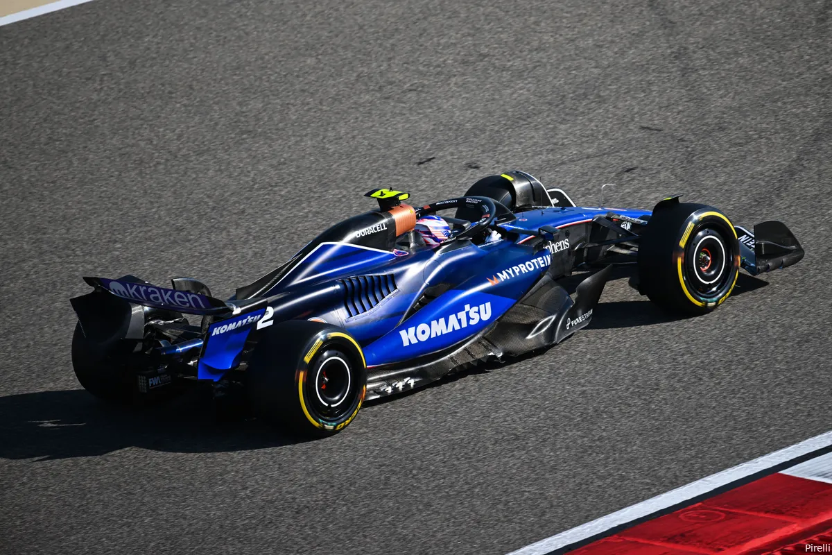 bahrein 2024 donderdag williams logan sargeant