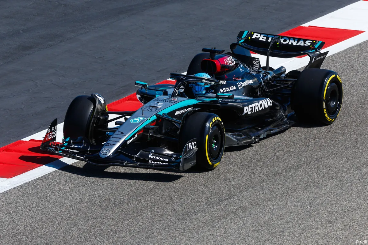 george russell mercedes 2024 bahrein