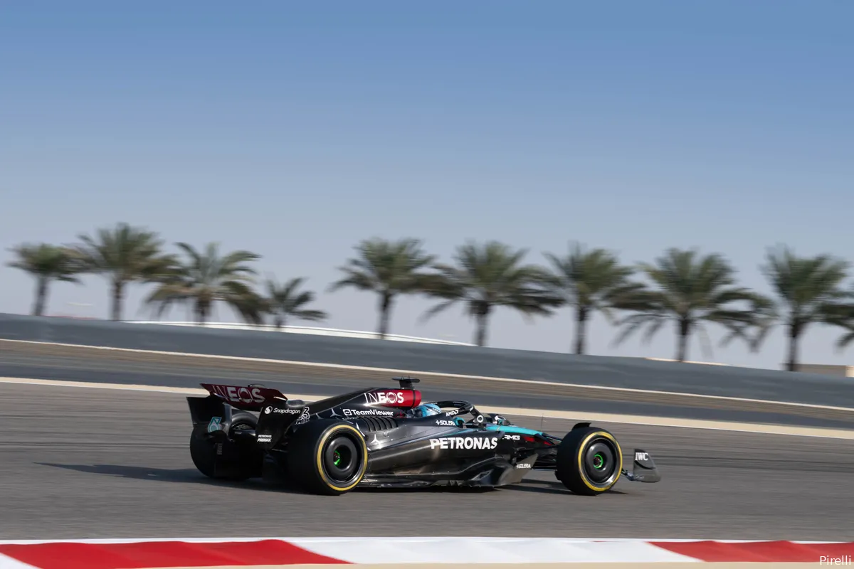 mercedes w15 george russell