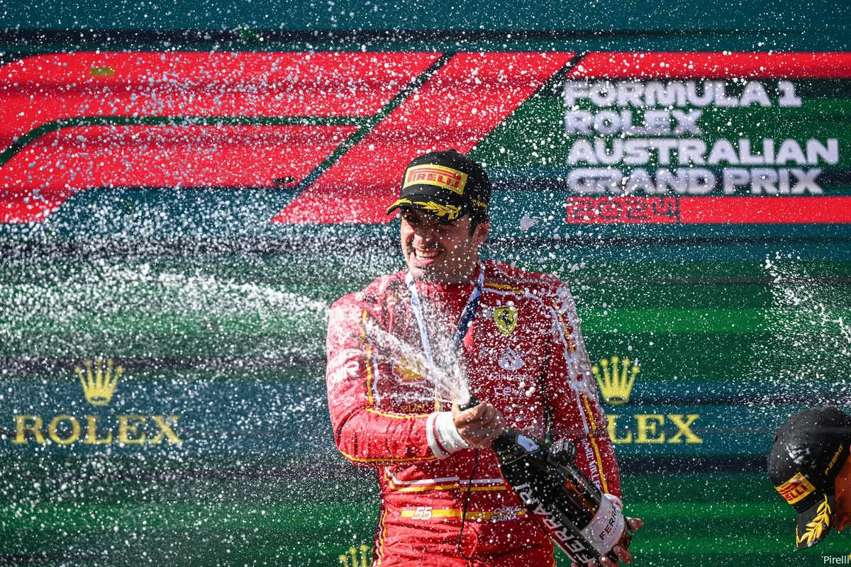 carlos sainz ferrari australie