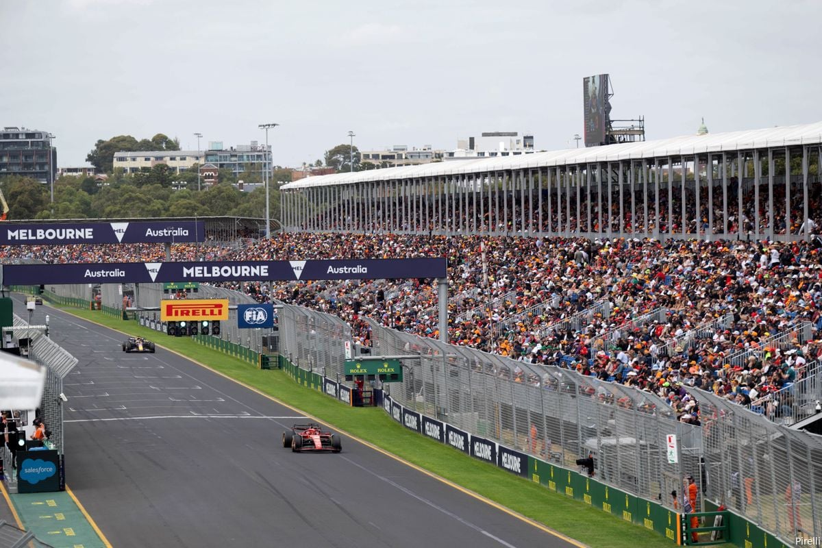 Formule 1 onthult 2025-kalender met 24 races en Australië weer als seizoensopener