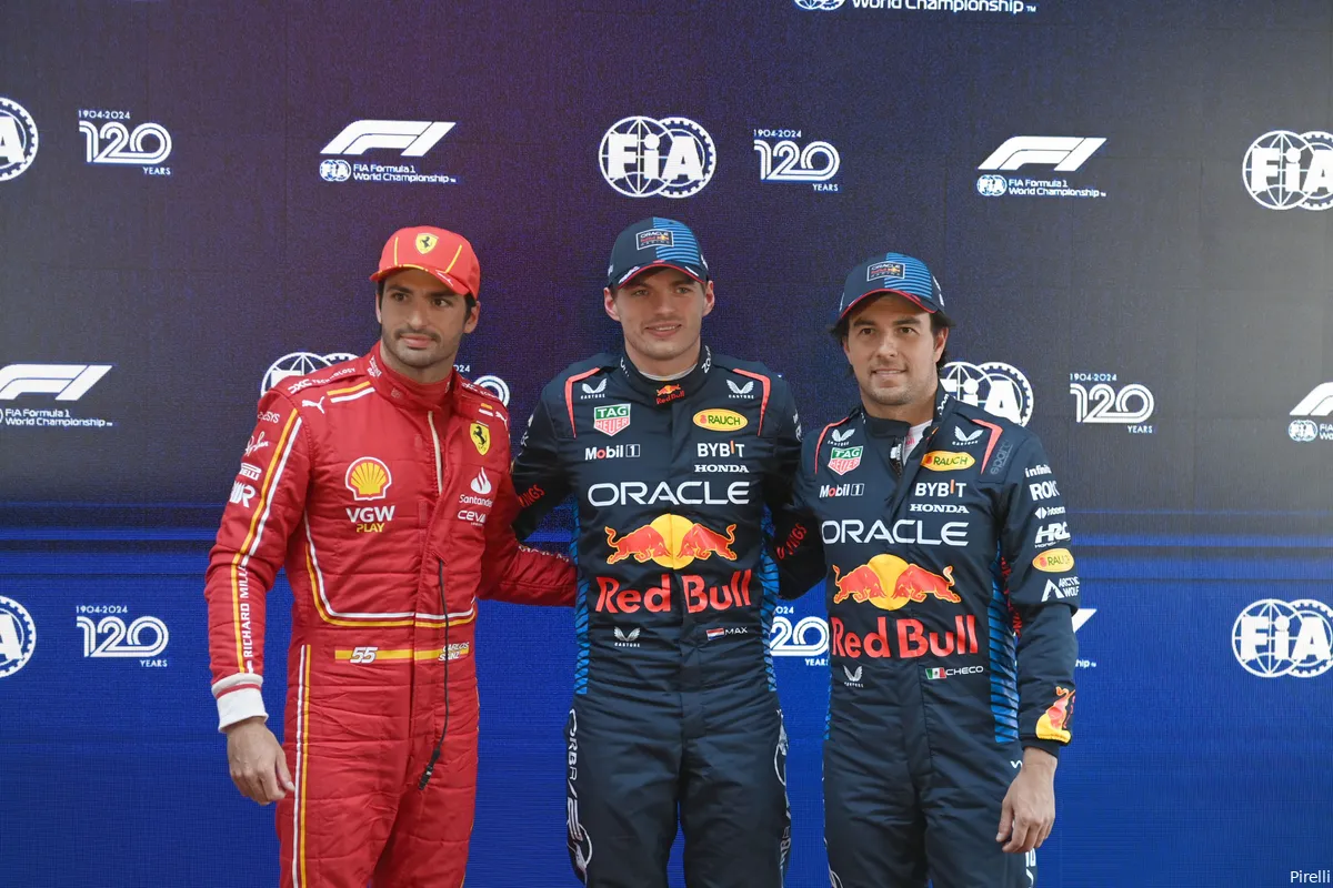 verstappen sainz perez gpaustralie kwalificatie 2024