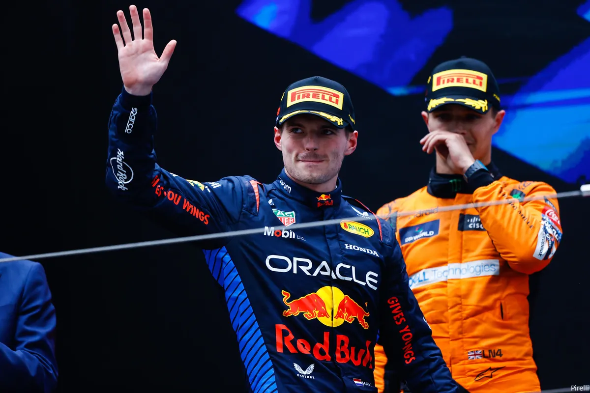 lando norris max verstappen sergio perez podium china
