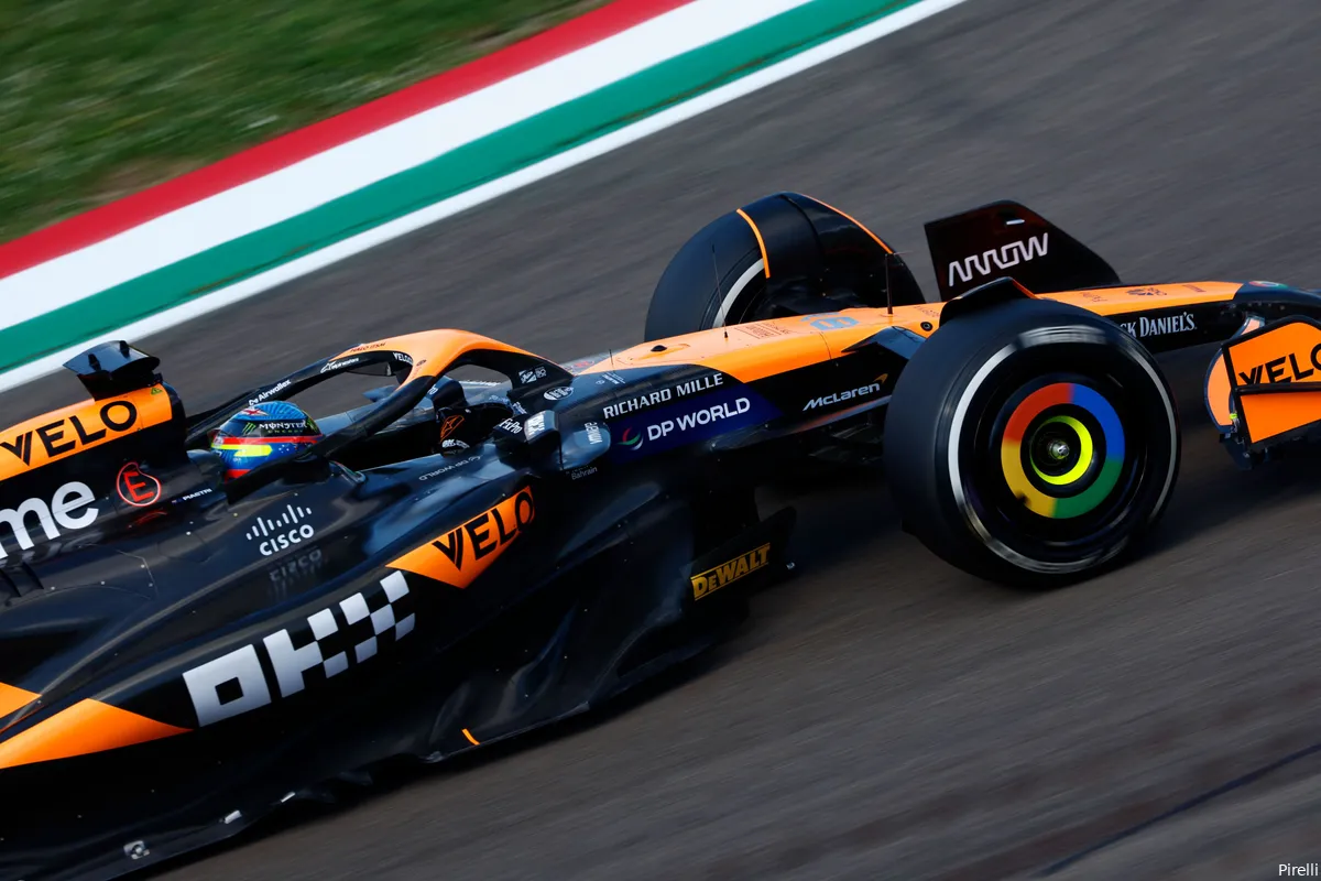 oscar piastri mclaren 37 friday imola 2024