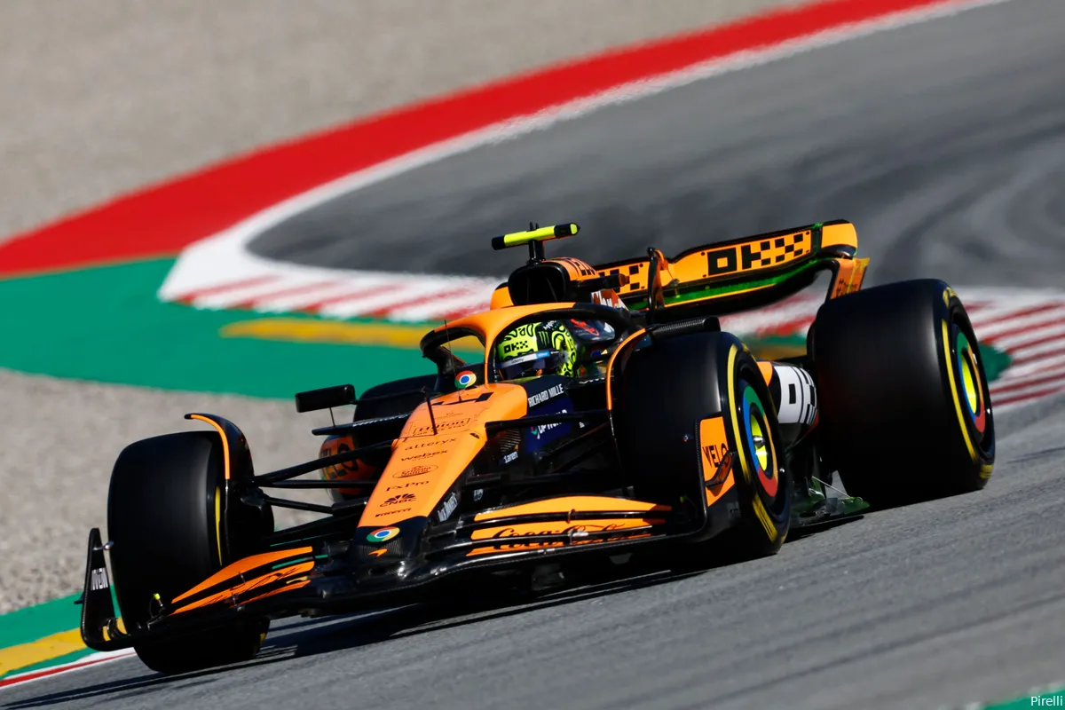 lando norris spanje vrijdag 2024
