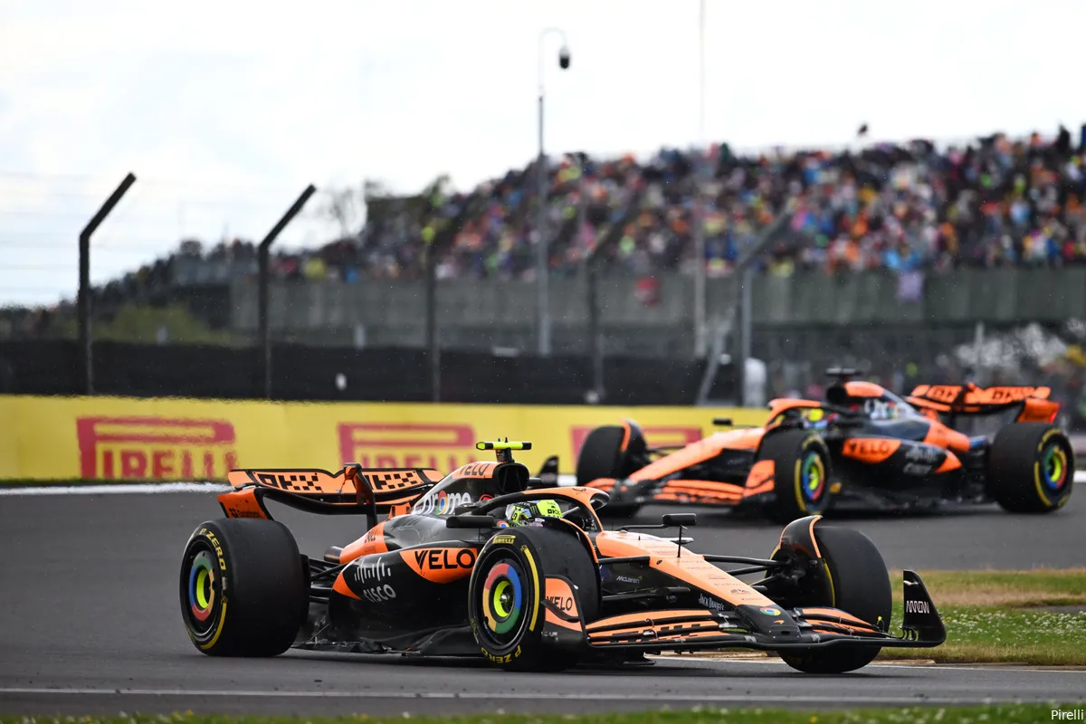 mclaren lando norris oscar piastri 36 sunday silverstone 2024