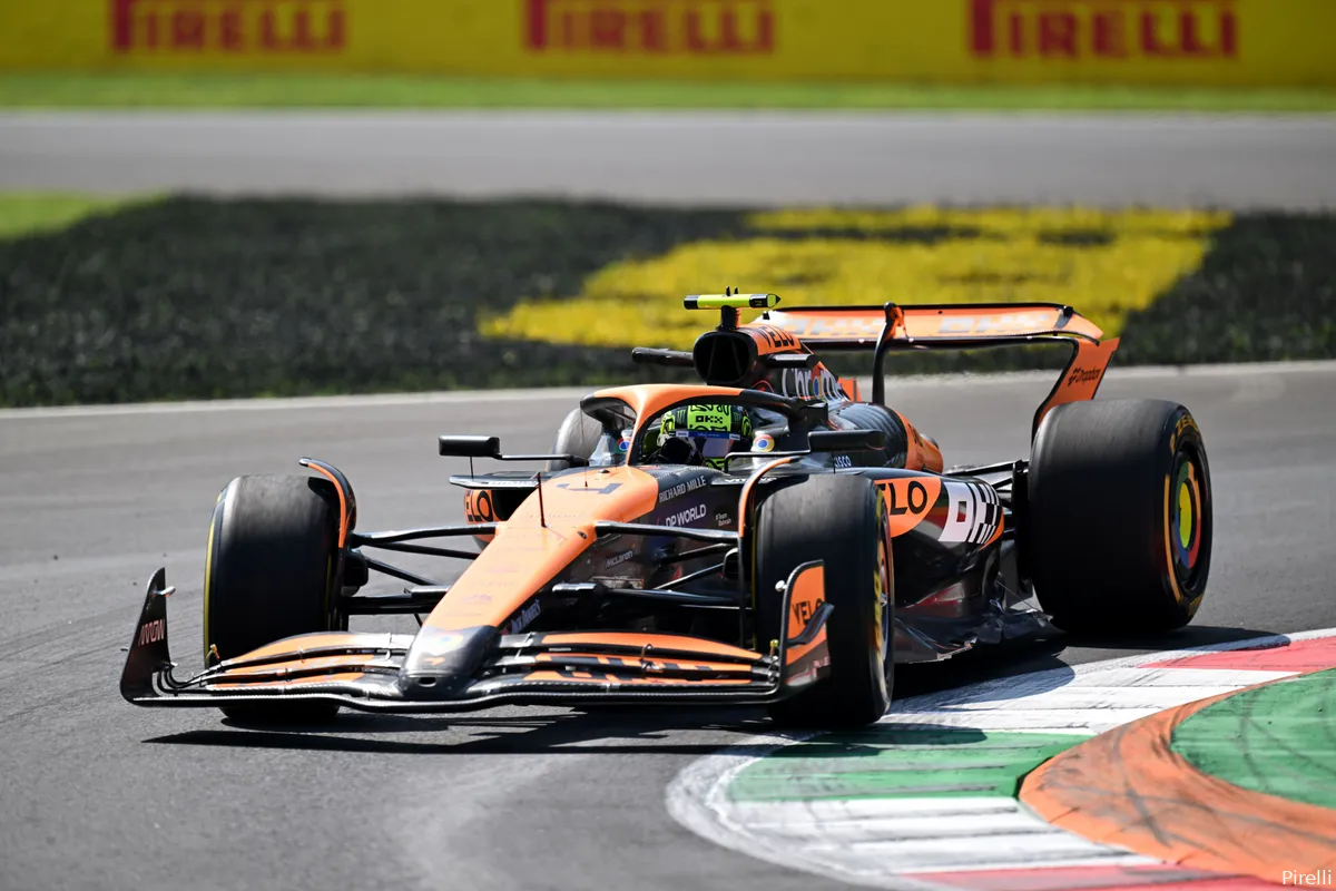 lando norris mclaren 13 friday monza 2024