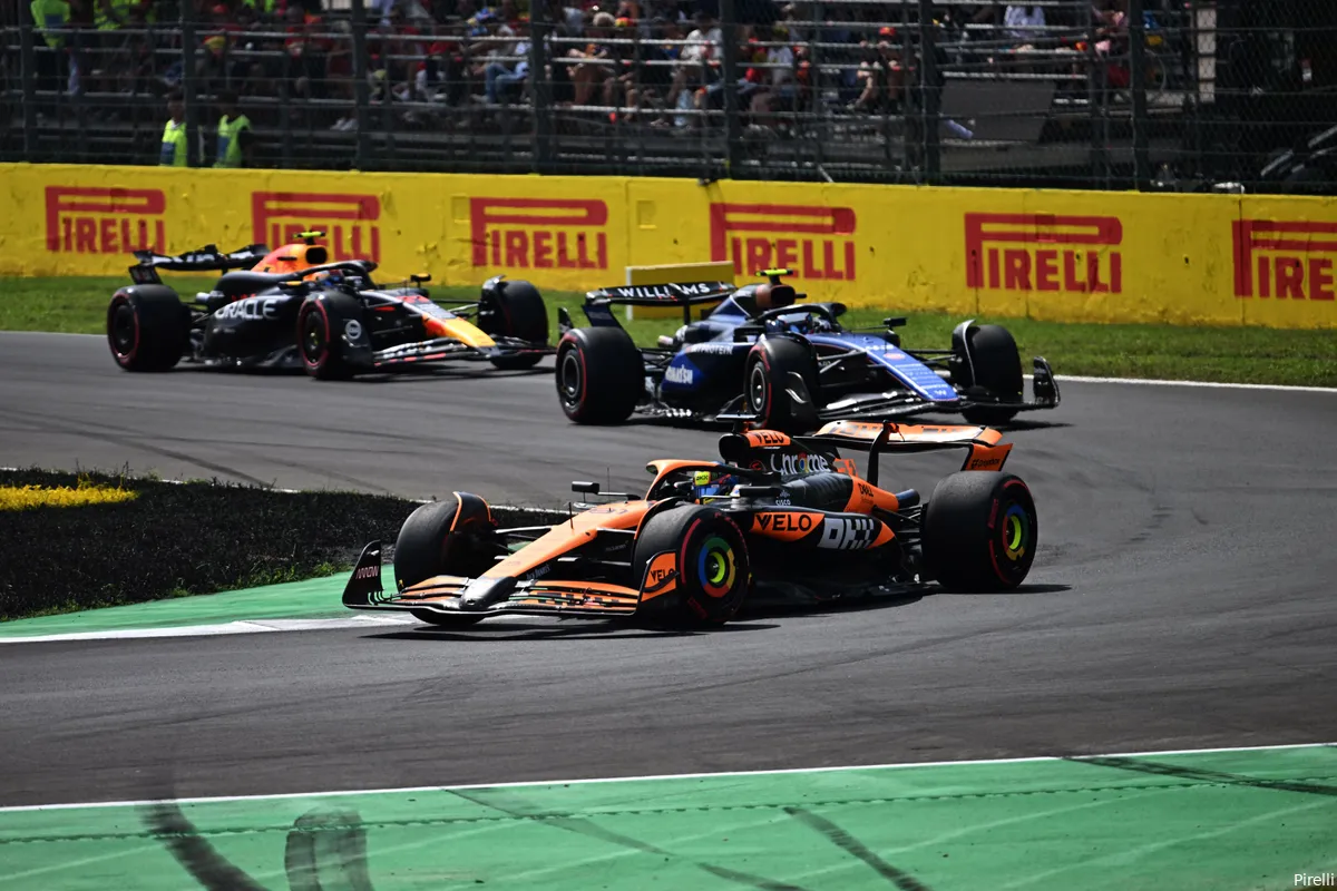 pirelli williams red bull racing mclaren gp italie zaterdag 2024