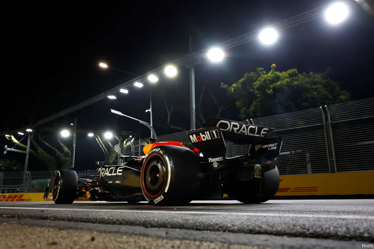 verstappen red bull racing singapore vrijdag 2024